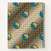 Krebs & Feuer-Ratte Notizblock (Rückseite)