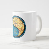 Krebs & Feuerdrache Jumbo-Tasse (Vorderseite Rechts)