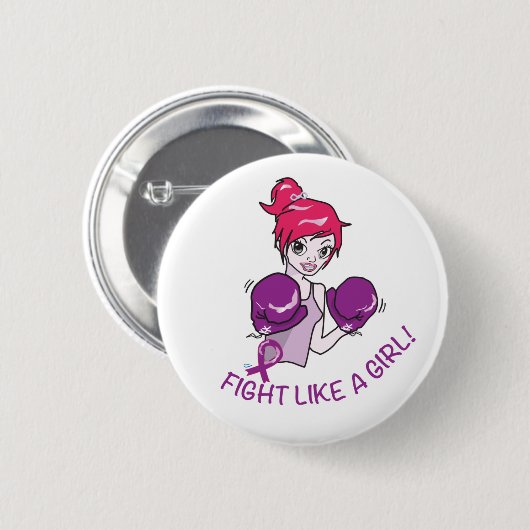KREBS FIGHT-CAREGIVERS BUTTON (Vorne & Hinten)