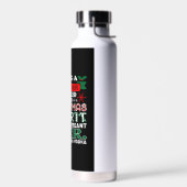 Krebs Frau gefüllt Weihnachtsgeist Bier Trinkflasche (Links)