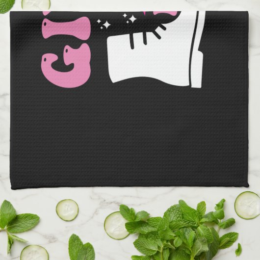 Krebs geben, das Brustkrebs-Bewusstsein beim Stief Geschirrtuch (Gefaltet)