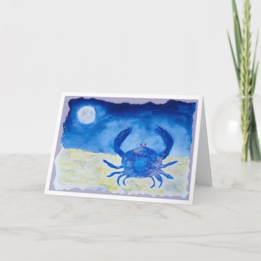 Krebs Geburtstag Karte (Vorderseite)