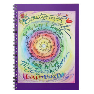 Krebs Gedicht Affirmation Regenbogen Tagebuch Noti