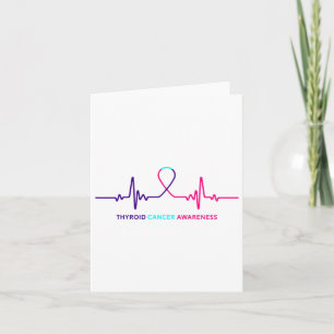 Krebs - Geschenk für Schilddrüsenkrebs Karte