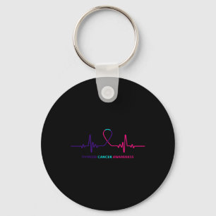 Krebs - Geschenk für Schilddrüsenkrebs Schlüsselanhänger