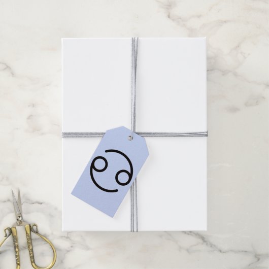 Krebs Geschenkanhänger (Mit Garn)