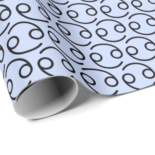 Krebs Geschenkpapier (Rolleneckpunkt)