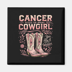 Krebs hat das falsche Cowgirl gewählt, das Sie ein Magnet