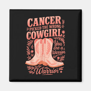 Krebs hat das falsche Cowgirl gewählt, das Sie ein Magnet