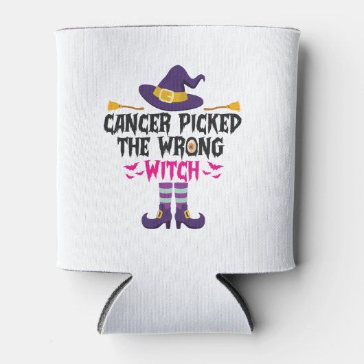 Krebs hat das falsche Hexenblut-Weihnachtsgeschenk Dosenkühler (Vorderseite)