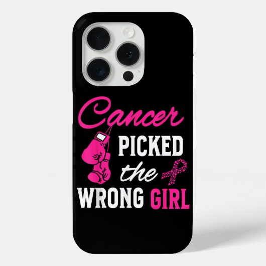 Krebs hat das falsche Mädchen ausgewählt Awareness Case-Mate iPhone Hülle (Rückseite)