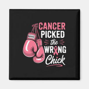 Krebs hat den falschen Kick Breast Cancer Awaren g Magnet