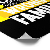 Krebs hat den falschen Kinderkrebs in der Familie  Poster (Ecke)