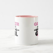 Krebs hat die falsche Girl-Tasse gefunden Zweifarbige Tasse (Mittel)