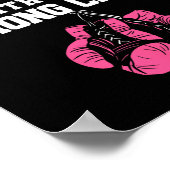 Krebs hat sich einen Kampf mit dem falschen Kick B Poster (Ecke)