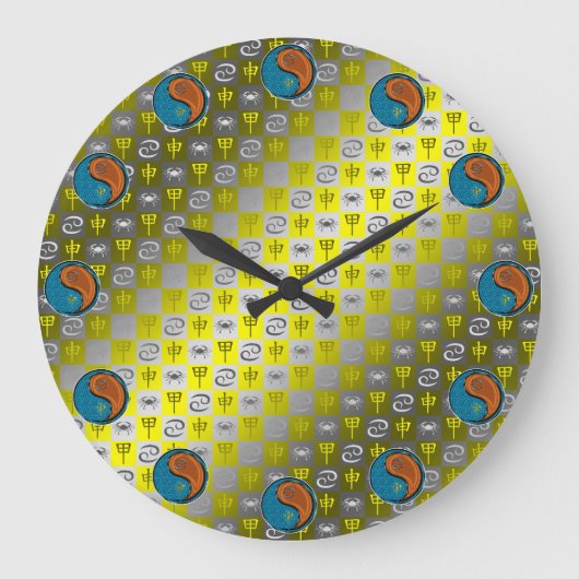 Krebs & Holz Affe Große Wanduhr (Vorderseite)