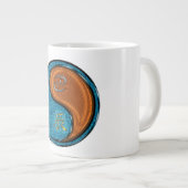 Krebs & Holz-Drache Jumbo-Tasse (Vorderseite Rechts)