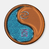 Krebs & Holz Hahn Magnet (Vorne)