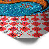 Krebs & Holz Tiger Poster (Ecke)