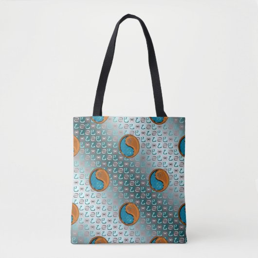 Krebs & Holzschlange Tasche (Vorderseite)