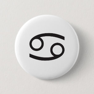 KREBS, HOROSKOPE-SYMBOL BUTTON