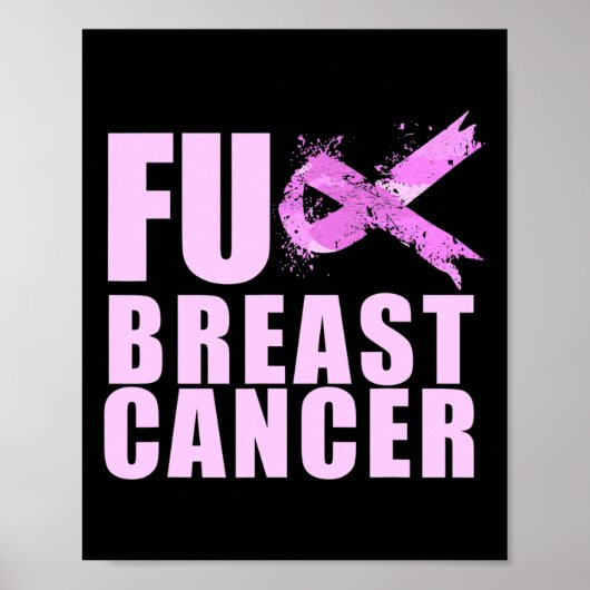 Krebs im Brustkrebs Poster (Vorne)