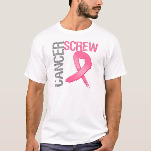 Krebs im Brustkrebs T-Shirt (Vorderseite)