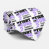 Krebs im Kampf um die Heilung Krawatte (Gerollt)