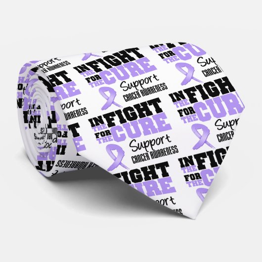 Krebs im Kampf um die Heilung Krawatte (Gerollt)