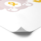 Krebs im Kindesalter. Beten. Unterstützung. Poster (Ecke)