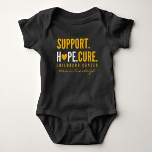 Krebs im Kindesalter Custom Baby Bodysuit One Piec Strampler