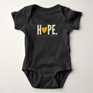 Krebs im Kindesalter HOPE Baby Bodysuit Ein Stück Strampler