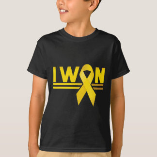 Krebs im Kindesalter Ich habe ein Band gewonnen T-Shirt