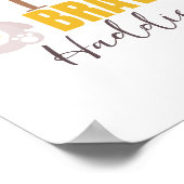 Krebs im Kindesalter. Individuelle Name Poster Pri (Ecke)