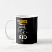 Krebs im Kindesalter mit dem falschen Kid-Bewussts Kaffeetasse (Links)