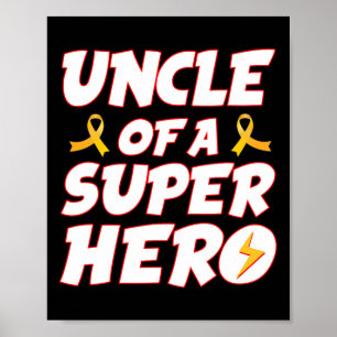 Krebs im Kindesalter Onkel einer Superheldenfamili Poster