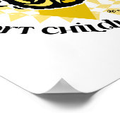 Krebs im Kindesalter Poster (Ecke)