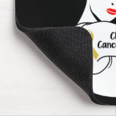 Krebs im Kindesalter: starke Frauen Mousepad (Ecke)