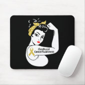 Krebs im Kindesalter: starke Frauen Mousepad (Mit Mouse)