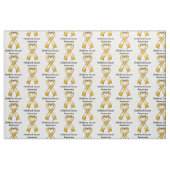 Krebs im Kindesalter Stoff (Fat Quarter (45,7 x 55,9 cm))