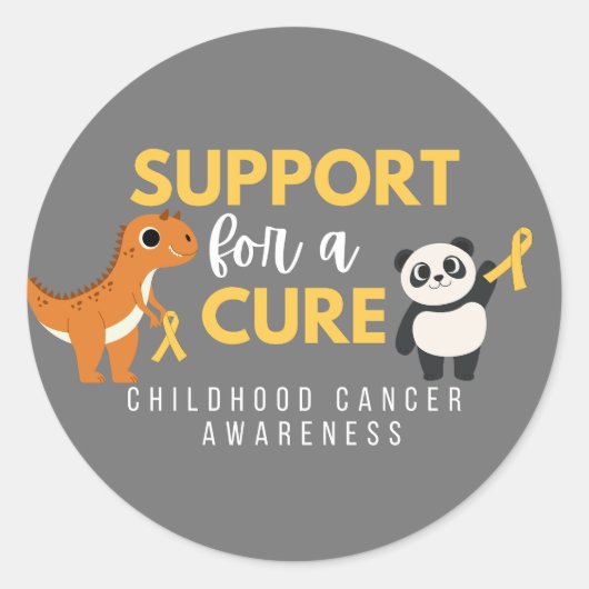 Krebs im Kindesalter.support.euro.cure Stickers & (Vorderseite)