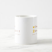 Krebs im Kindesalter unterstützen Liebe Tasse mode (Mittel)