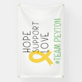 Krebs im Kindesalter unterstützt Custom Banner Out (Vertikal)