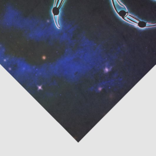 Krebs im Krabbengewebe Seidenpapier (Detail)