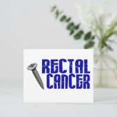 Krebs im Kreislauf 2 Postkarte (Stehend Vorderseite)