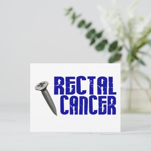 Krebs im Kreislauf 2 Postkarte (Stehend Vorderseite)