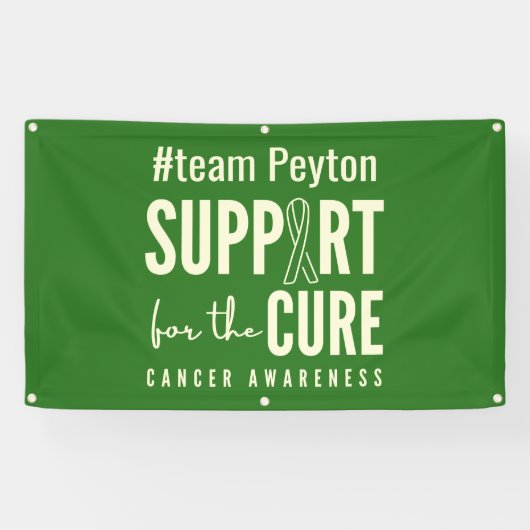 Krebs Individuelle Name Banner Außenzeichen (Horizontal)