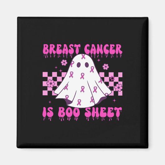 Krebs ist ein bootförmiges Halloween Magnet (Vorne)