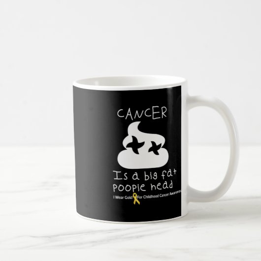 Krebs ist eine große Fettleibigkeit bei Kindern Kaffeetasse (Rechts)