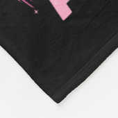 Krebs ist eine Reise, die ich nie geplant Brustkre Fleecedecke (Ecke)